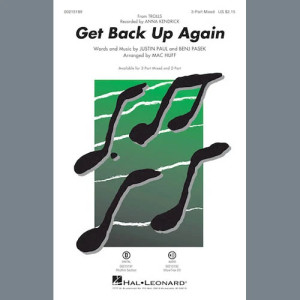 Get Back Up Again (from Trolls) (arr. Mac Huff) - Synthesizer