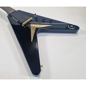 Gibson Flying V 7 cordes 2011 Ebony