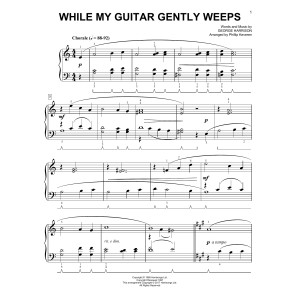 While My Guitar Gently Weeps [Classical version] (arr. Phillip Keveren)