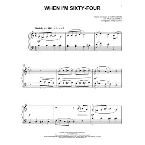 When I'm Sixty-Four [Classical version] (arr. Phillip Keveren)