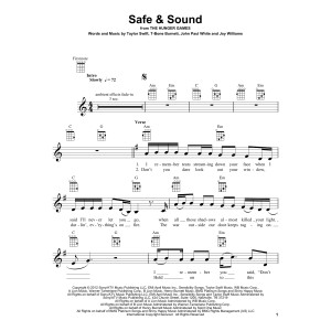 Safe & Sound (feat. The Civil Wars) (from The Hunger Games)