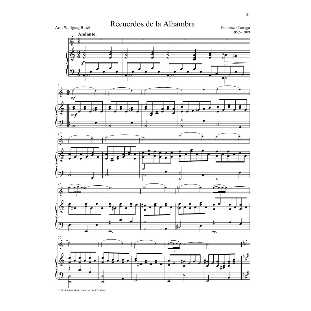 Recuerdos de la Alhambra