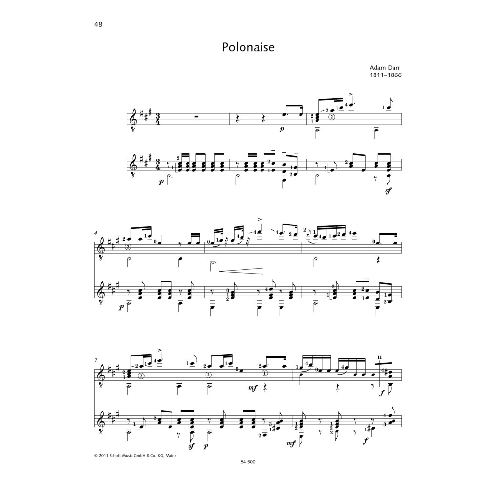 Polonaise - Full Score