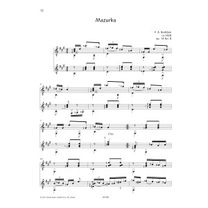 Mazurka - Full Score