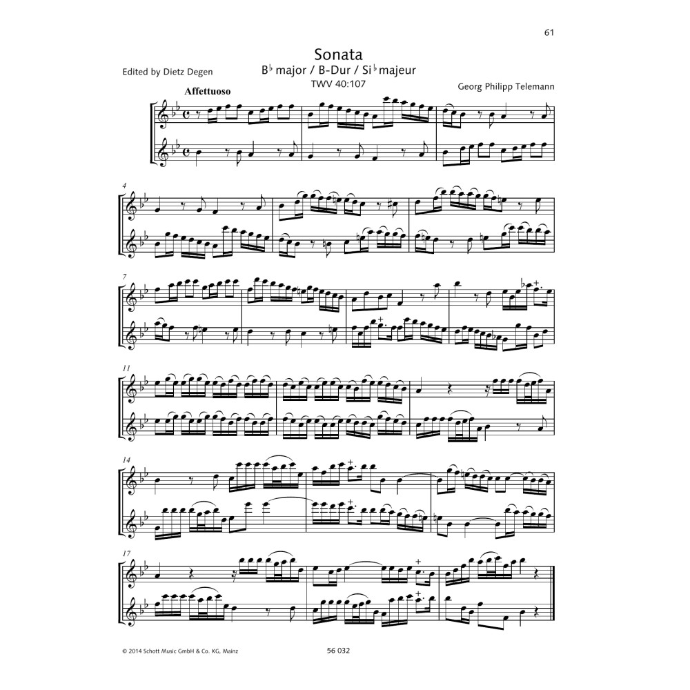 Sonata B-flat major
