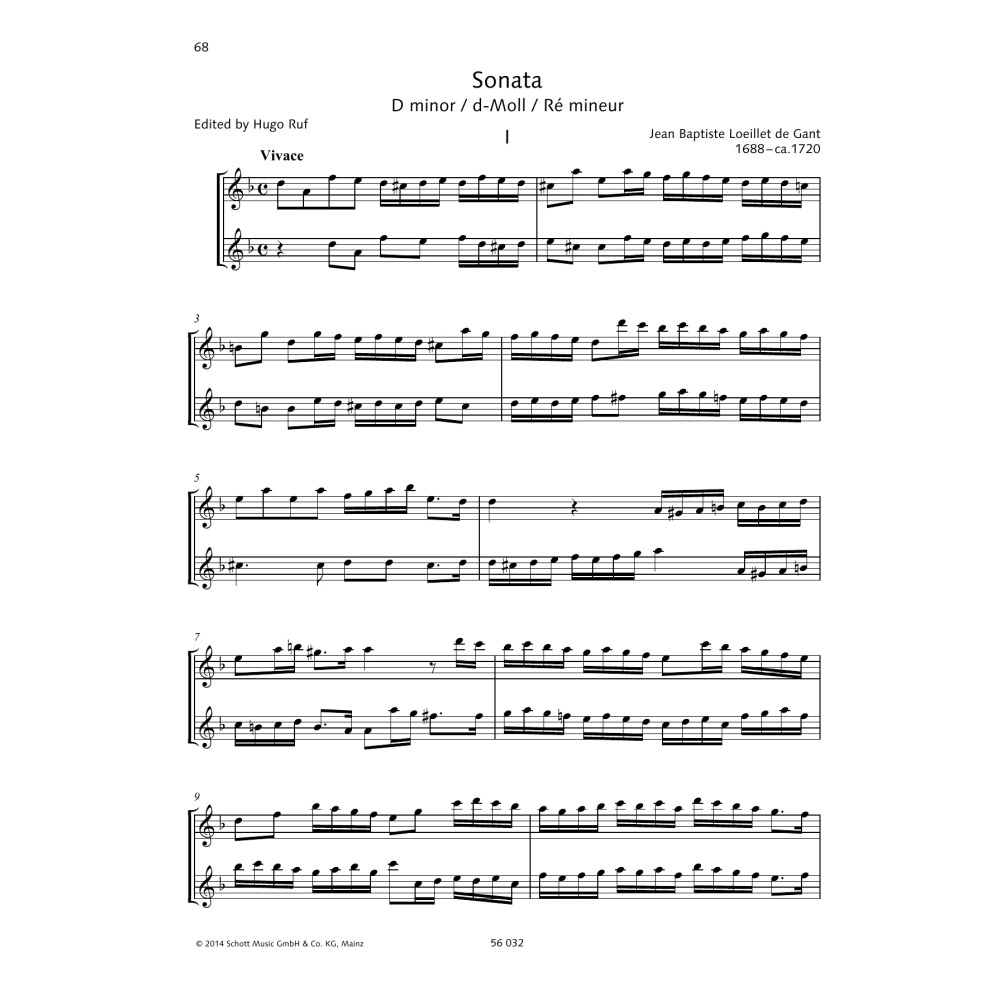 Sonata D Minor