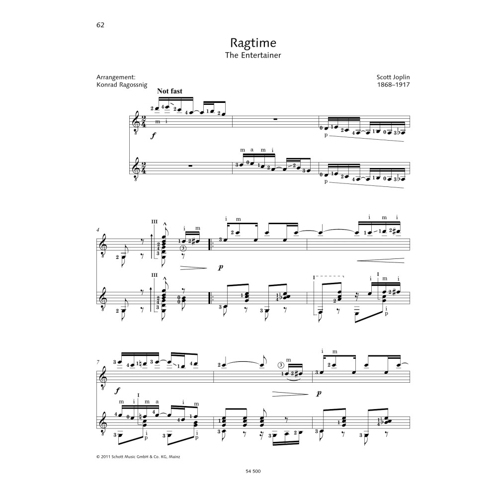 Ragtime - Full Score