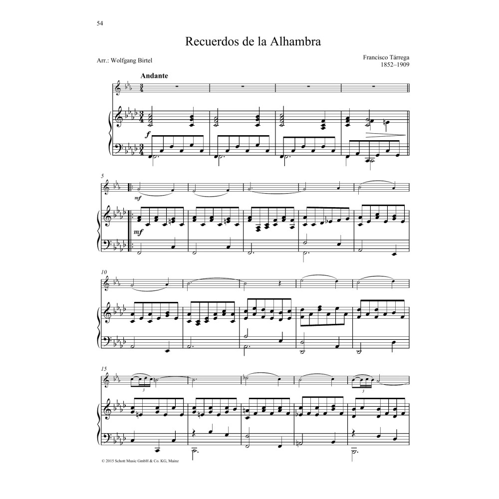 Recuerdos de la Alhambra
