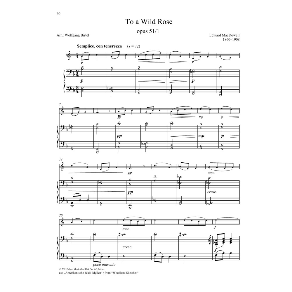 To a Wild Rose