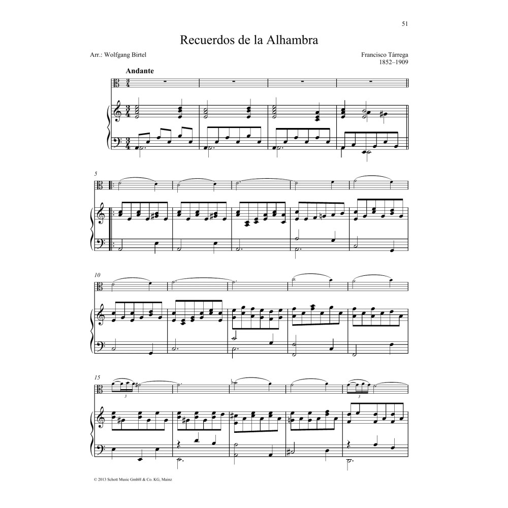 Recuerdos de la Alhambra