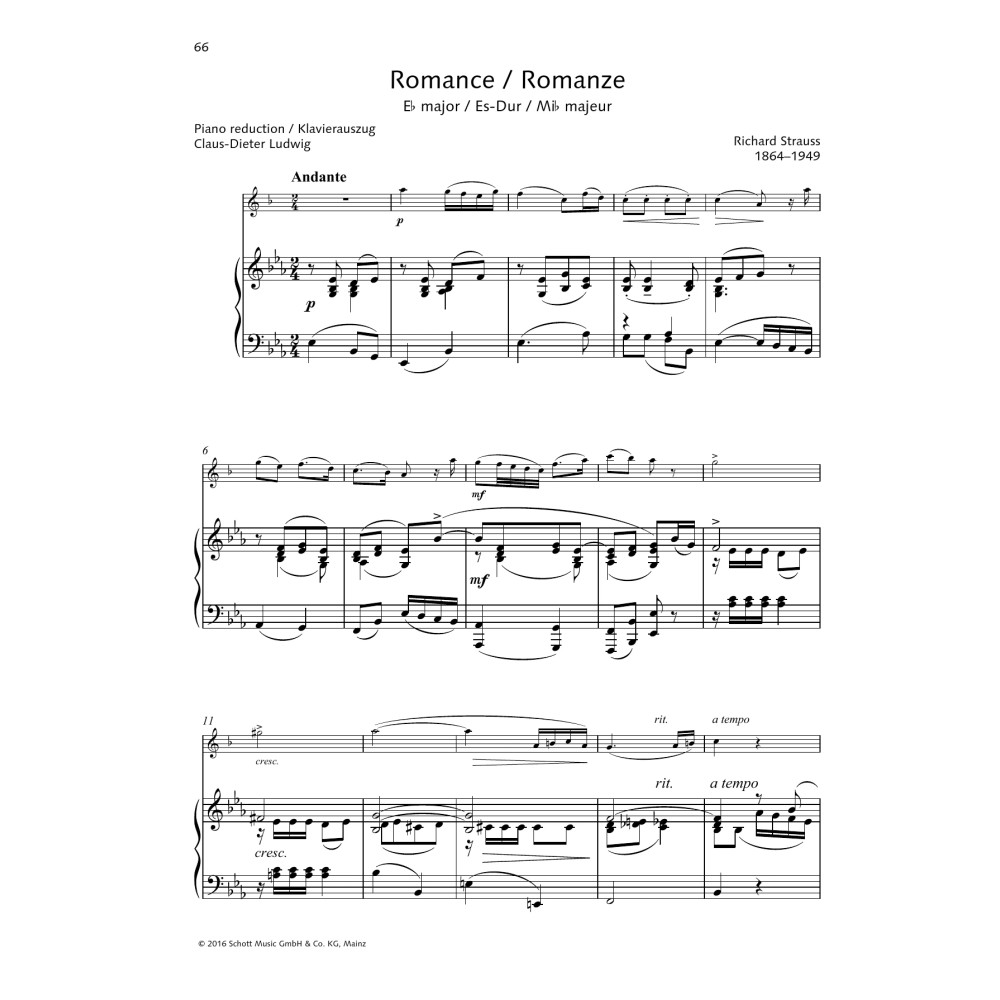 Romance E-flat major