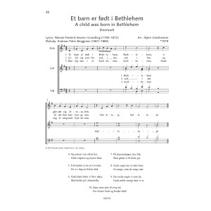 Et barn er fodt i Bethlehem