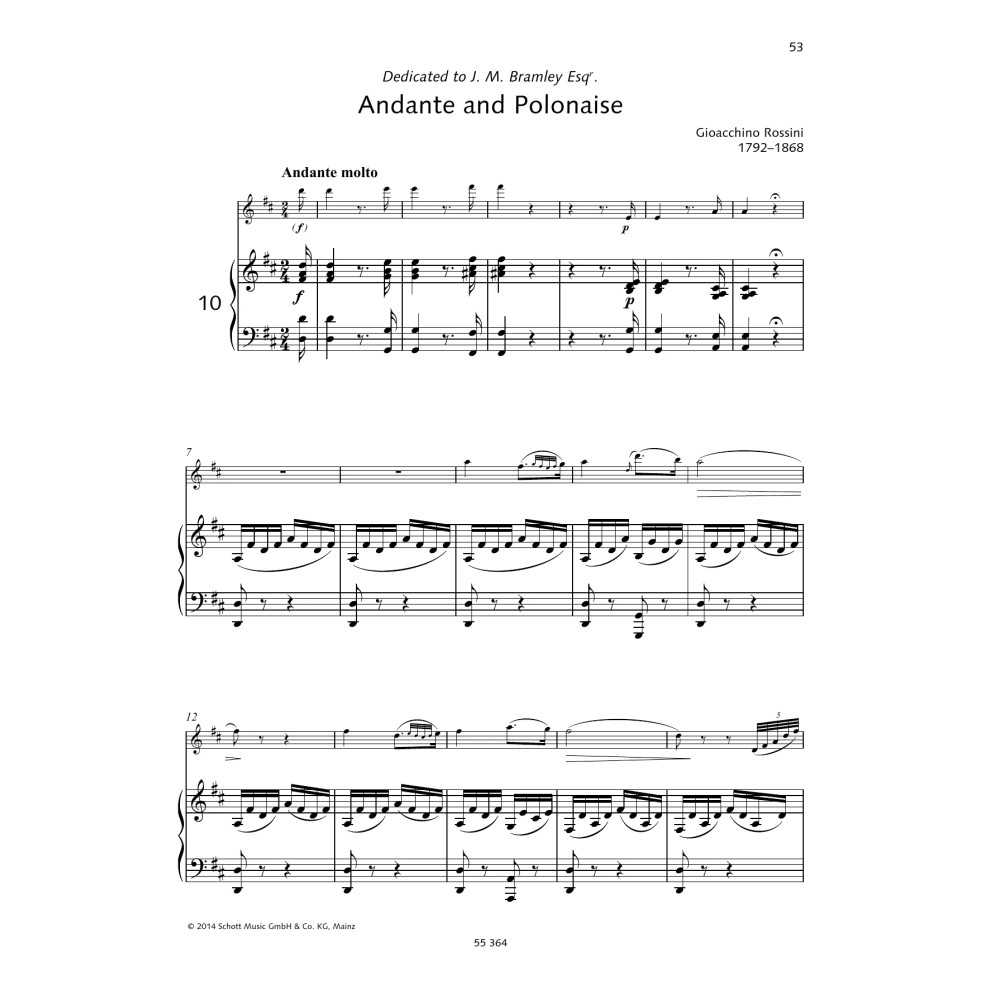 Andante and Polonaise