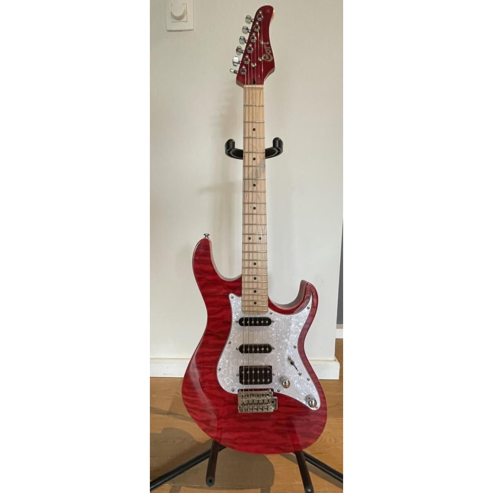 Cort G250DX Transparent Red