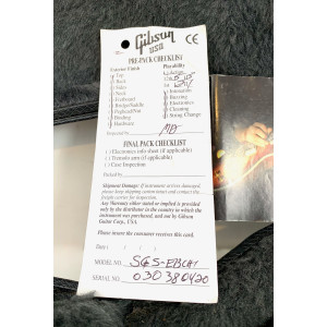 Gibson SG Standard 2008 Ebony