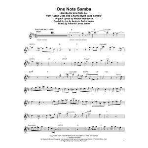 One Note Samba (Samba De Uma Nota So)