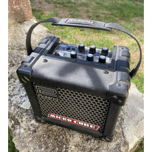 The Roland Micro Cube is a compact and portable guitar amplifier that packs a powerful punch. With its cutting-edge technology a
