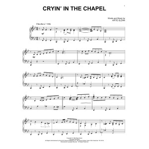 Cryin' In The Chapel [Jazz version]