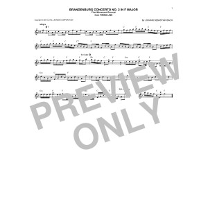 Brandenburg Concerto No. 2 in F Major, First Movement Excerpt