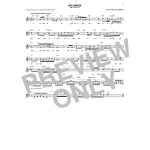 Ave Maria, Op. 52, No. 6
