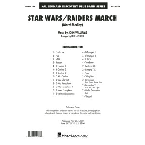 Star Wars/Raiders March - Full Score