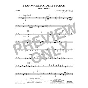 Star Wars/Raiders March - Timpani
