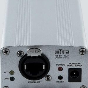 Chauvet DJ DMX-AN 2 Art-Net/sACN Node Ethernet to 2 DMX Universe