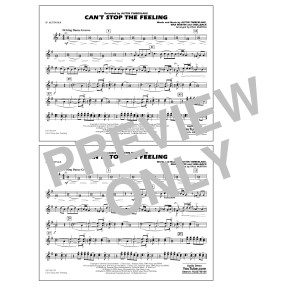 Can't Stop the Feeling (from Trolls) - Eb Alto Sax