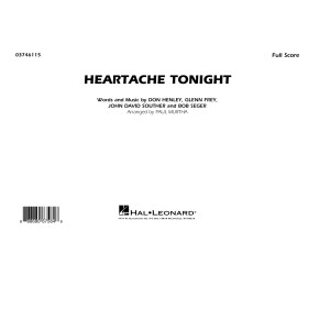 Heartache Tonight - Conductor Score (Full Score)