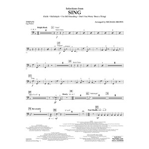 Selections from Sing - Timpani