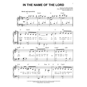 In The Name Of The Lord