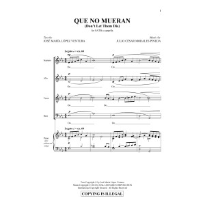 Que No Mueran (Don't Let Them Die)