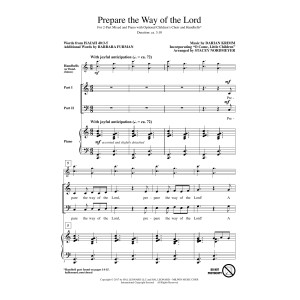 Prepare The Way Of The Lord (arr. Stacey Nordmeyer)