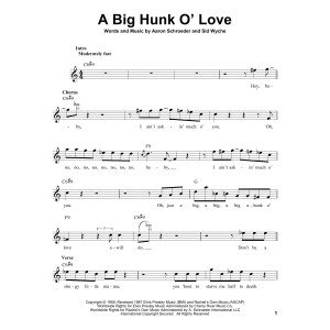 A Big Hunk O' Love
