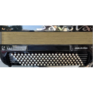 Hohner Savoia Cassoto II - Akkordeon 4 Reihen - 120 Bässe