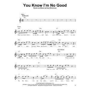 You Know I'm No Good