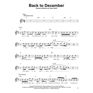 Back To December