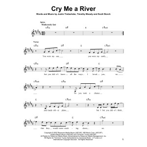 Cry Me A River