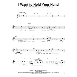 I Want To Hold Your Hand