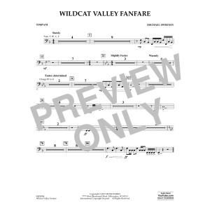 Wildcat Valley Fanfare - Timpani