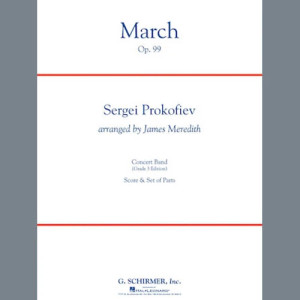 March, Op. 99 - Conductor Score (Full Score)