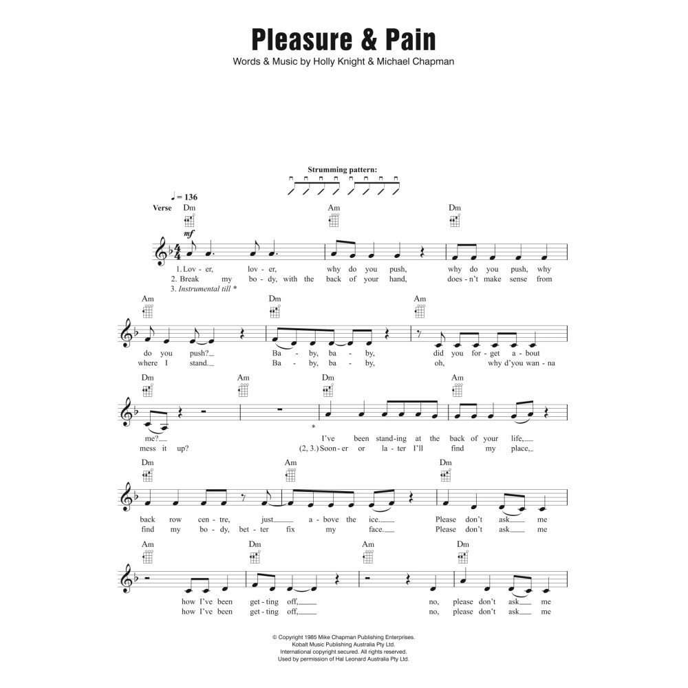 Pleasure and Pain
