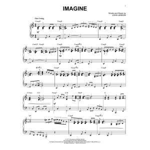 Imagine [Jazz version] (arr. Brent Edstrom)