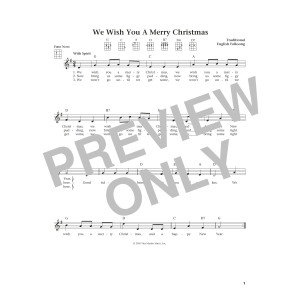 We Wish You A Merry Christmas (from The Daily Ukulele) (arr. Liz and Jim Beloff)