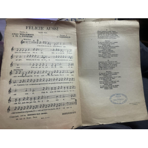 Felicia, also Fernandel.