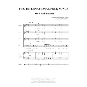 Two International Folk Songs