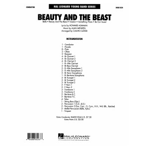 Beauty and the Beast (Medley) - Full Score