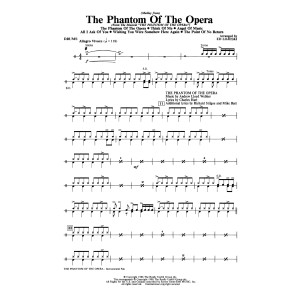 The Phantom Of The Opera (Medley) (arr. Ed Lojeski) - Drums