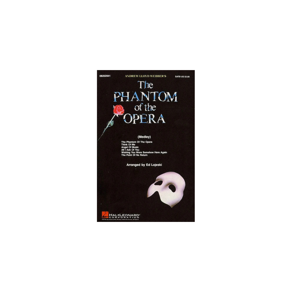 The Phantom Of The Opera (Medley) (arr. Ed Lojeski) - Synthesizer