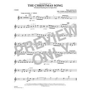 The Christmas Song (Chestnuts Roasting) - Horn in F